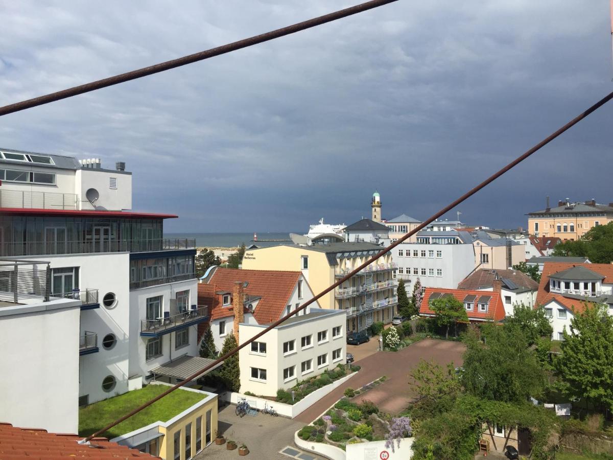 Ankerplatz Warnemuende - Direkte Strandnaehe Mit Leuchtturmblick 罗斯托克 外观 照片